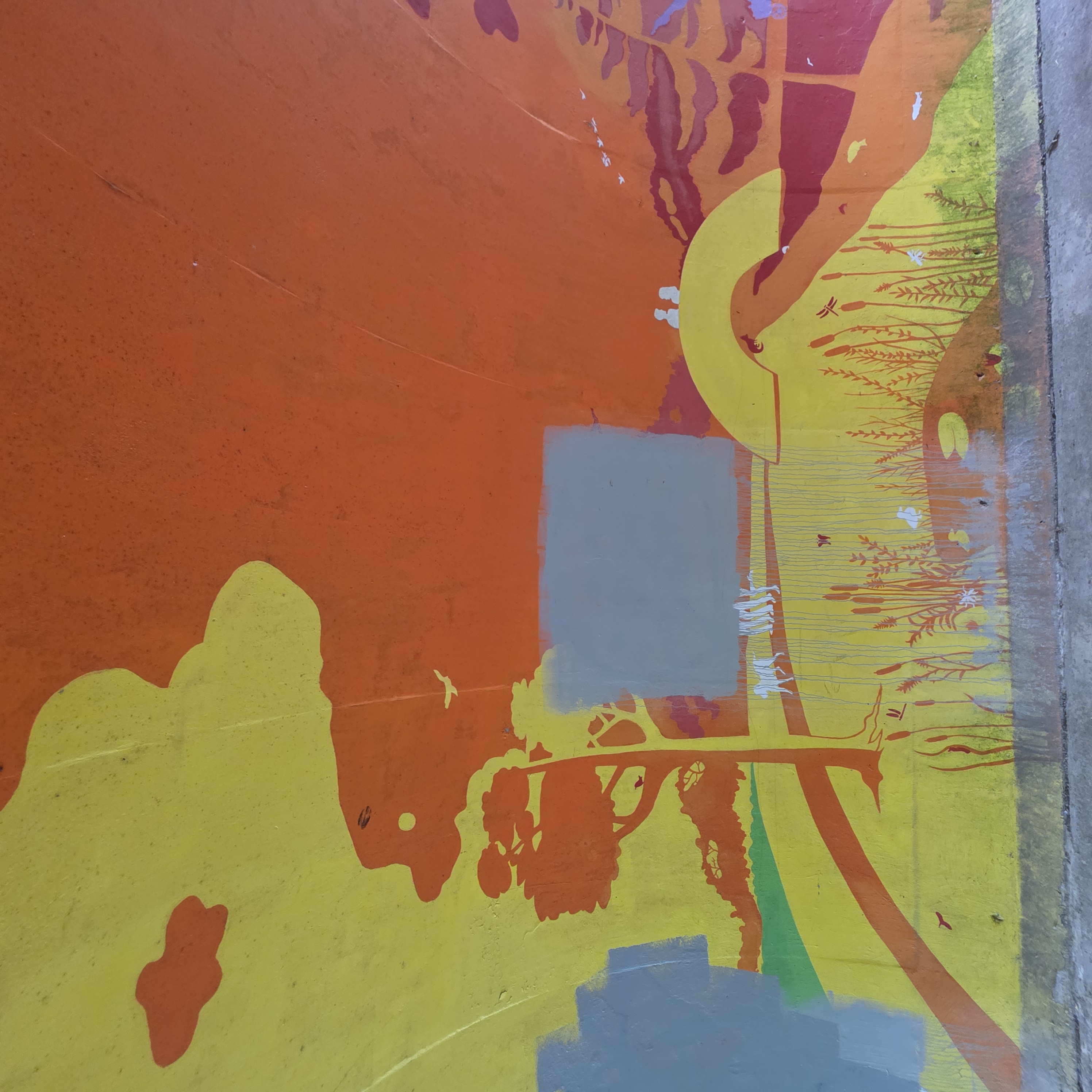 mural in Toronto by artist unknown.