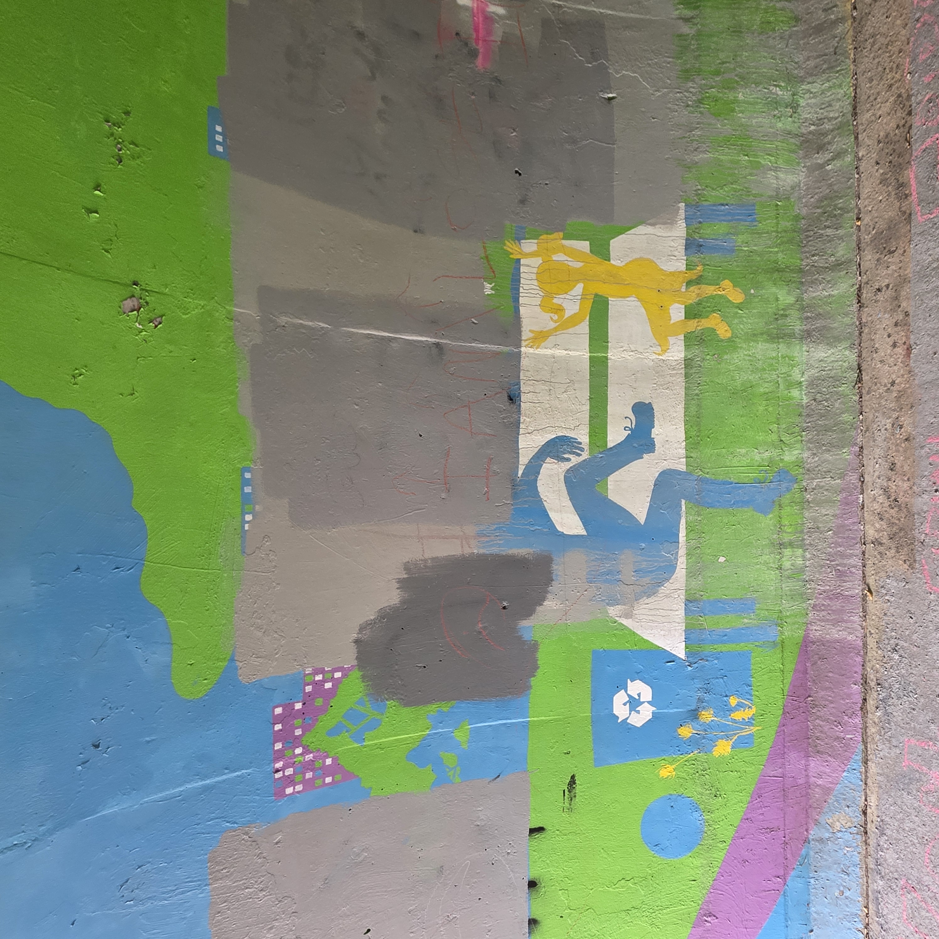 mural in Toronto by artist unknown.