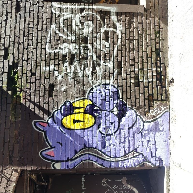 mural in Seattle by artist unknown.