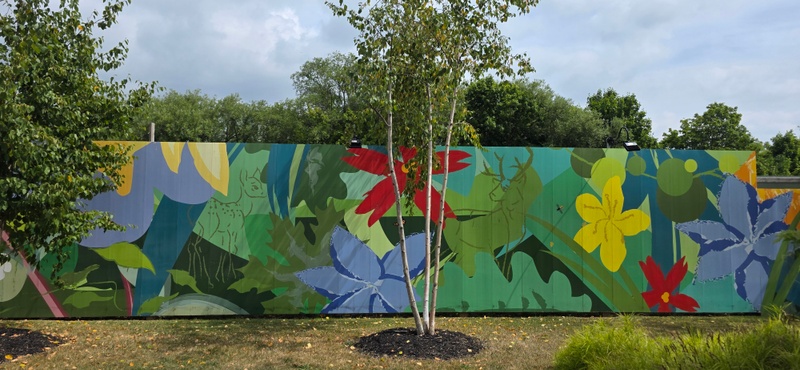 mural in Mississauga by artist unknown.