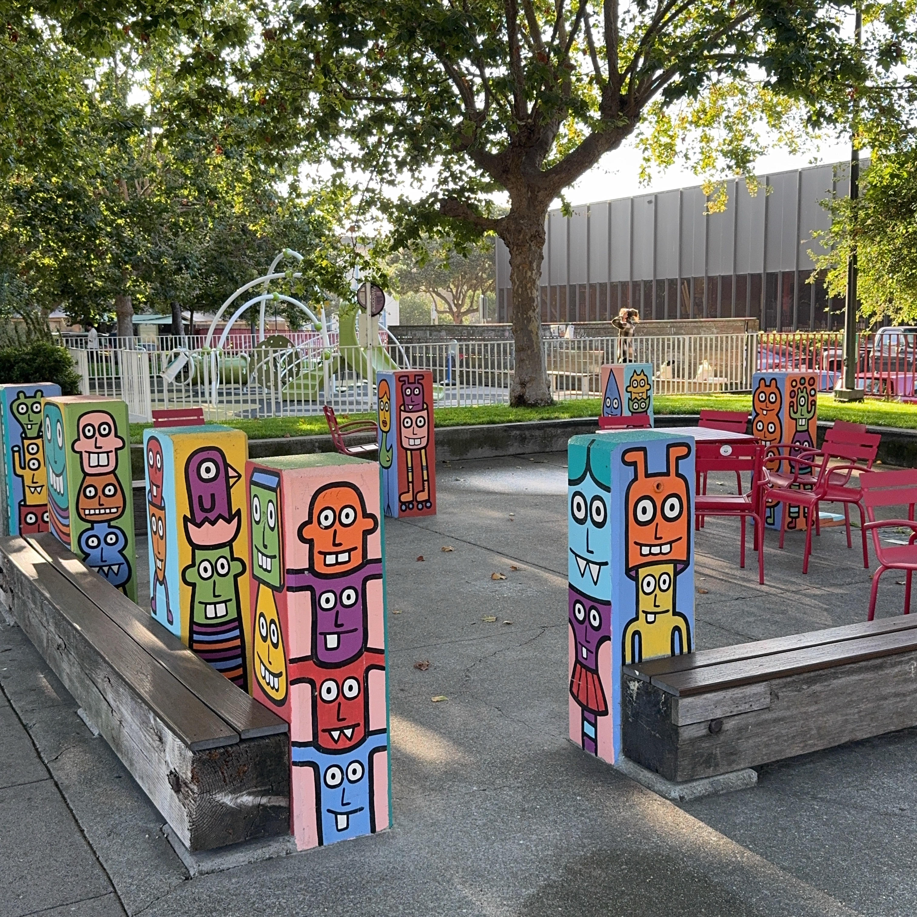 mural in San Francisco by artist Dave Warnke.