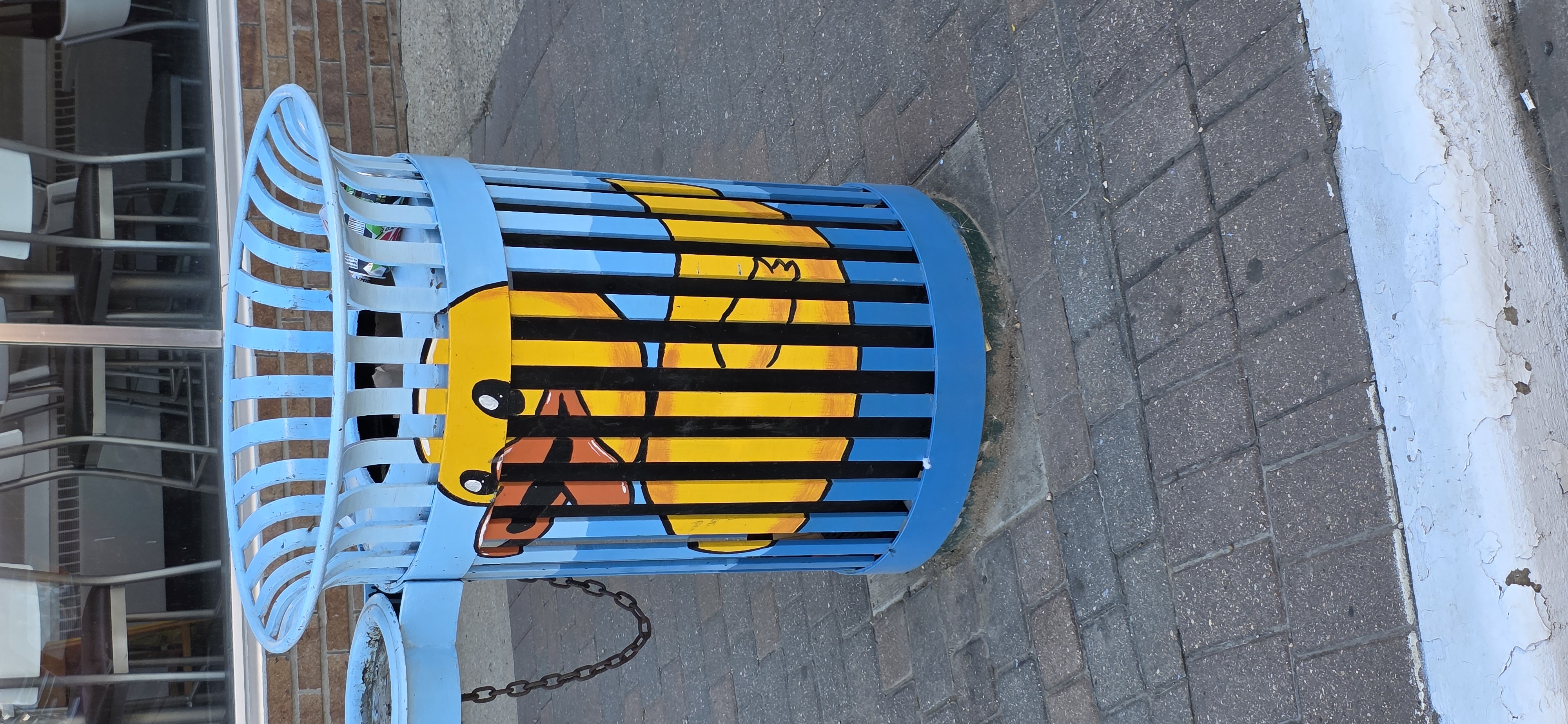 mural in Moose Jaw by artist unknown.