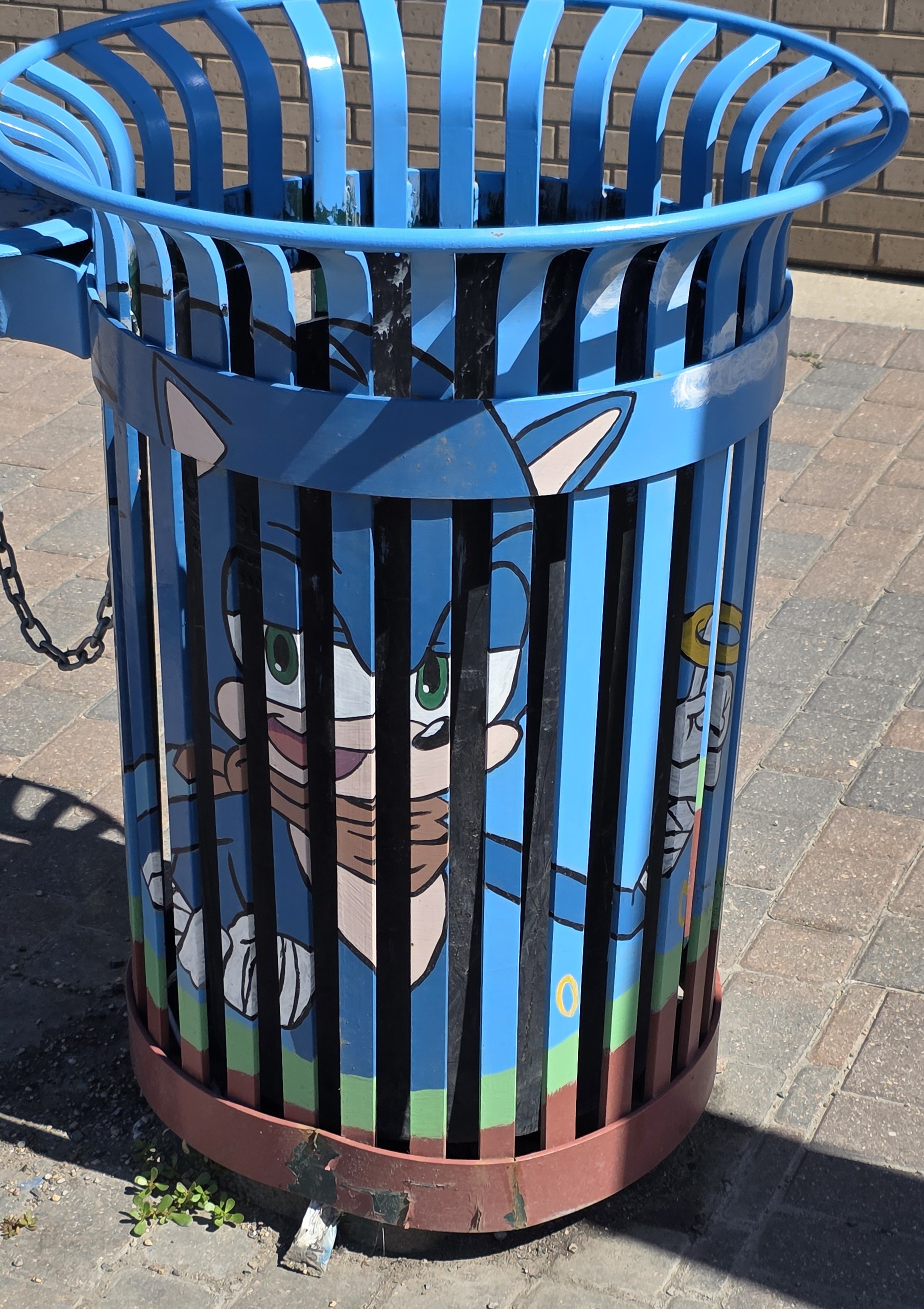 mural in Moose Jaw by artist unknown.