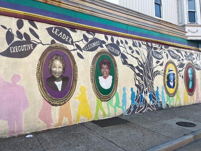 mural in Atlantic City by artist unknown.