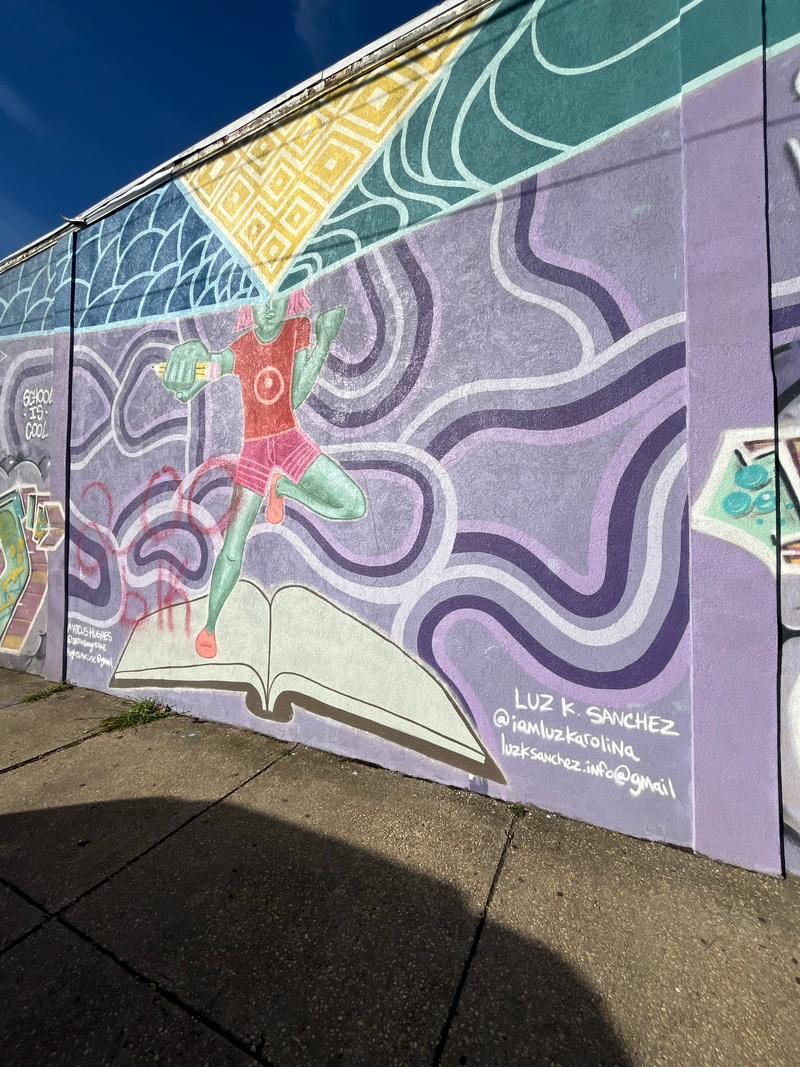 mural in Atlantic City by artist unknown.