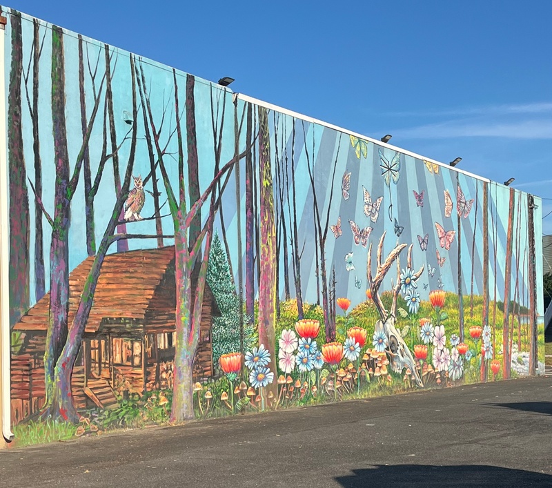 mural in Atlantic City by artist unknown.