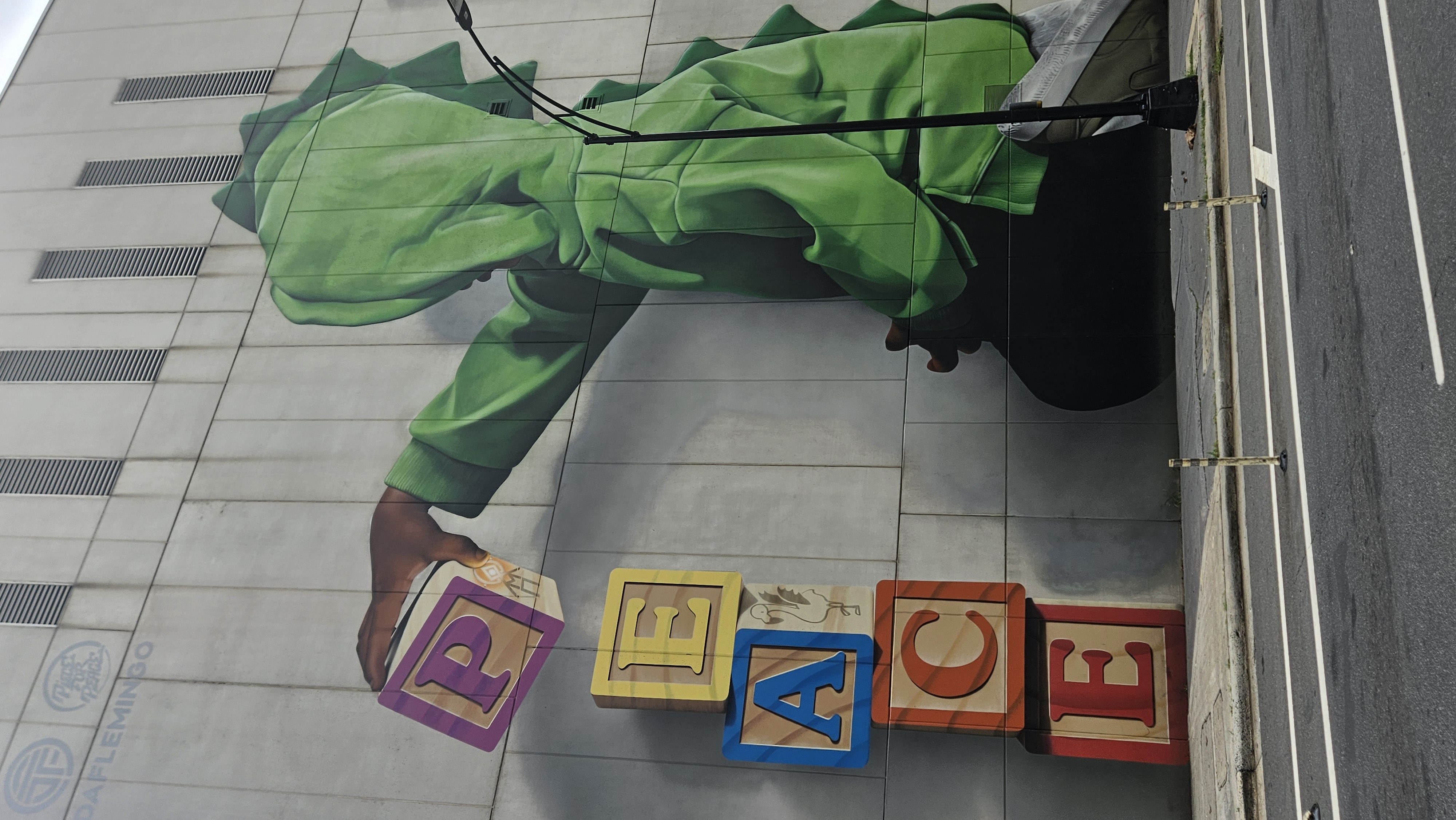 mural in Charlotte by artist unknown.