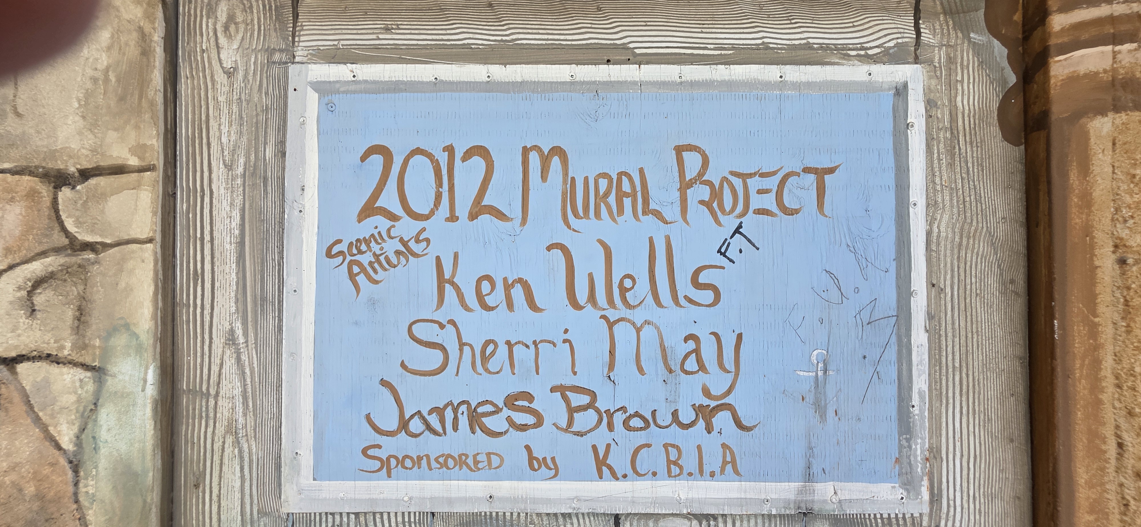 mural in Kamloops by artist unknown.