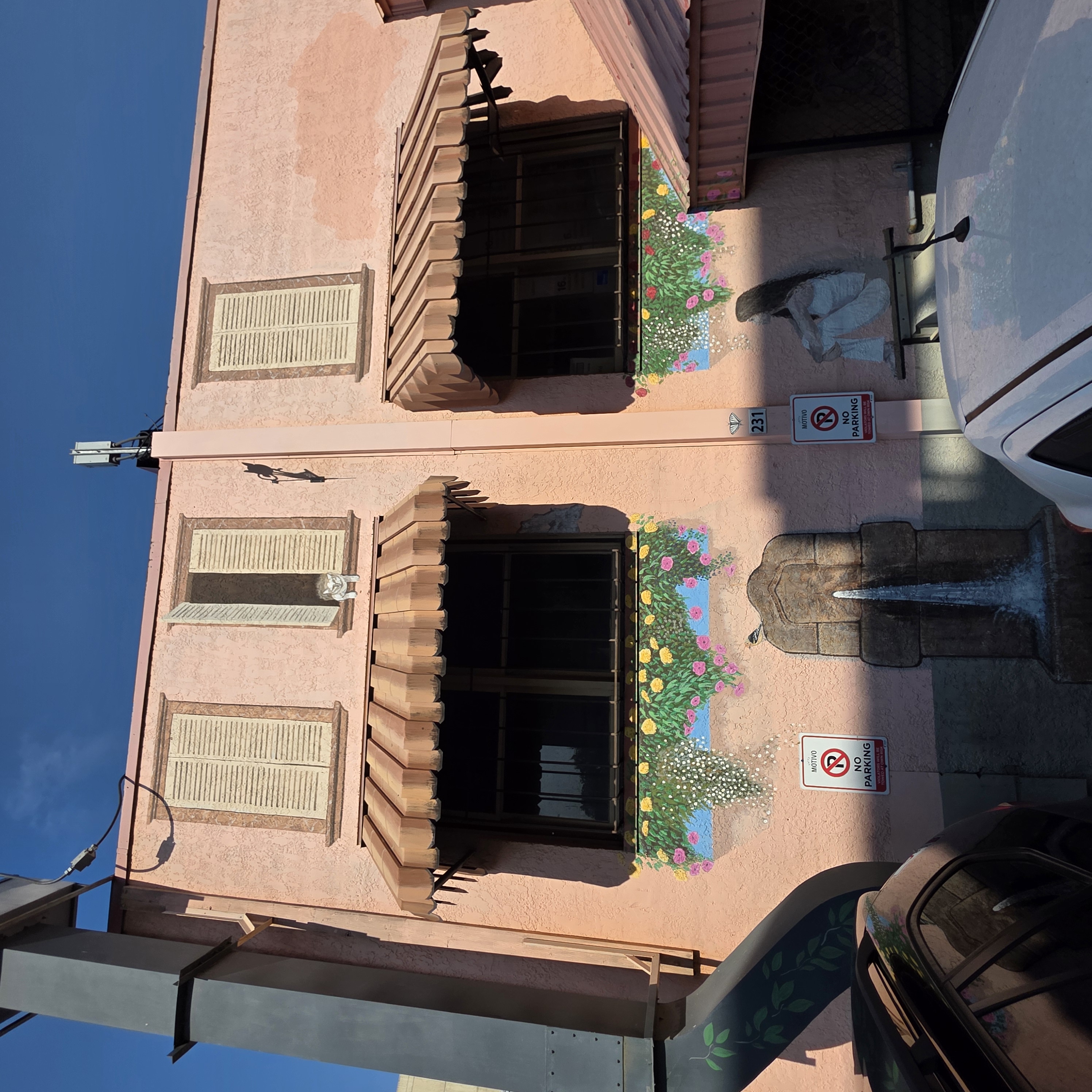 mural in Kamloops by artist unknown.