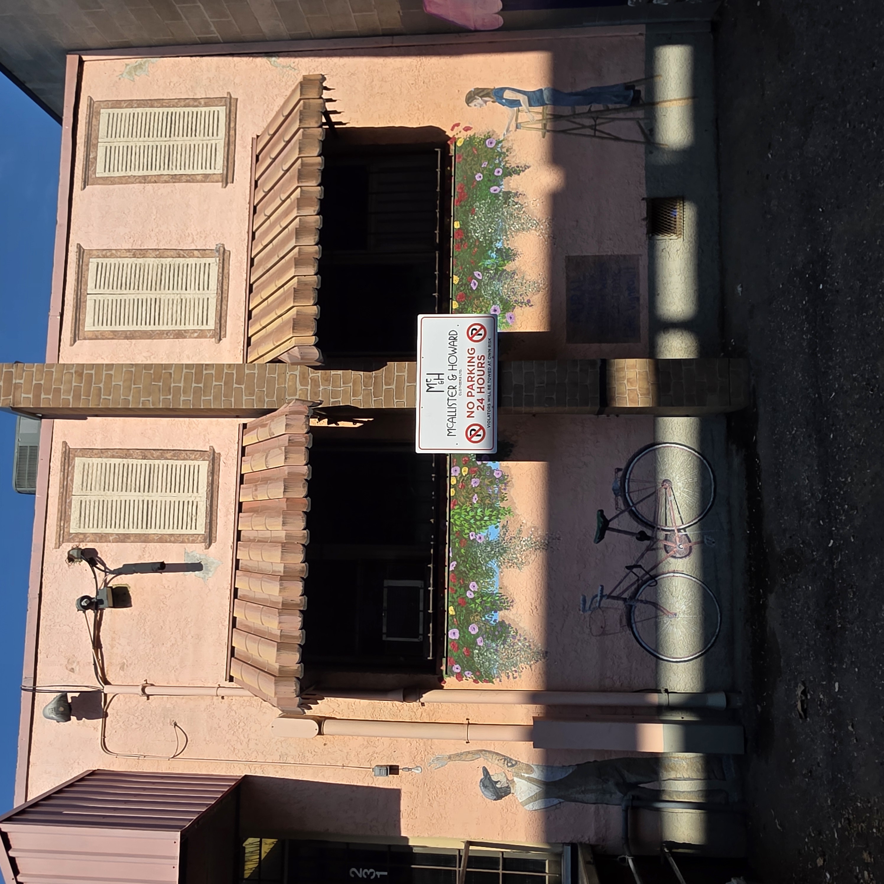 mural in Kamloops by artist unknown.