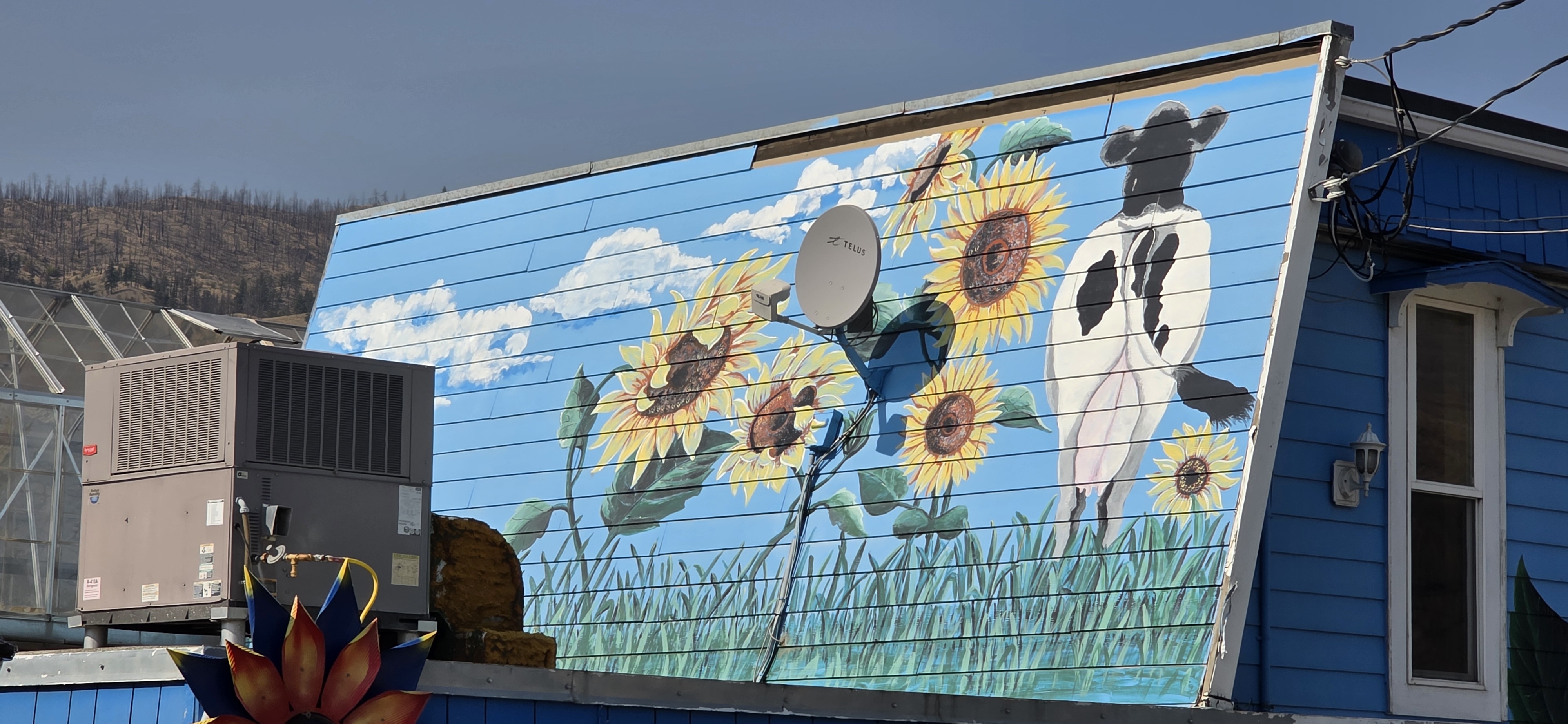 mural in Cache Creek by artist unknown.