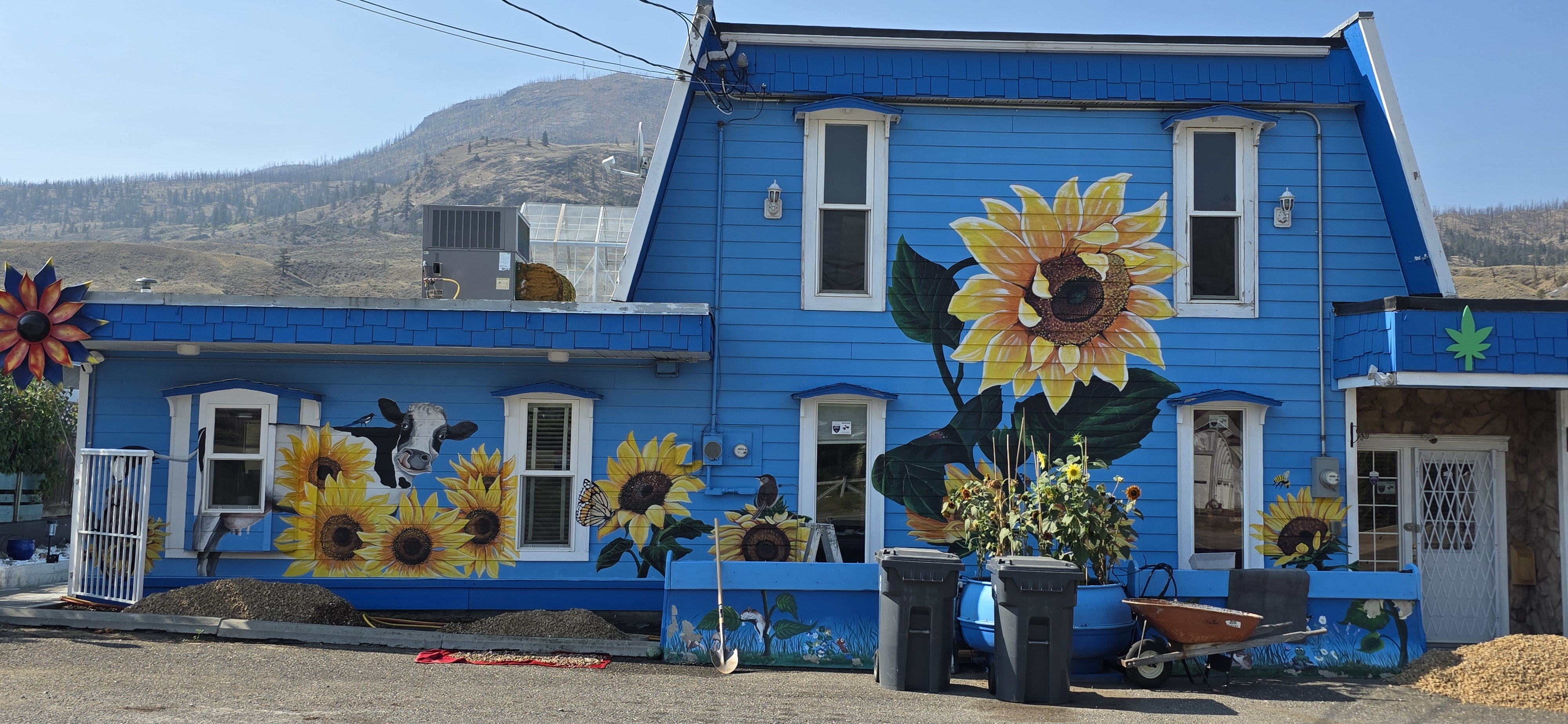 mural in Cache Creek by artist unknown.