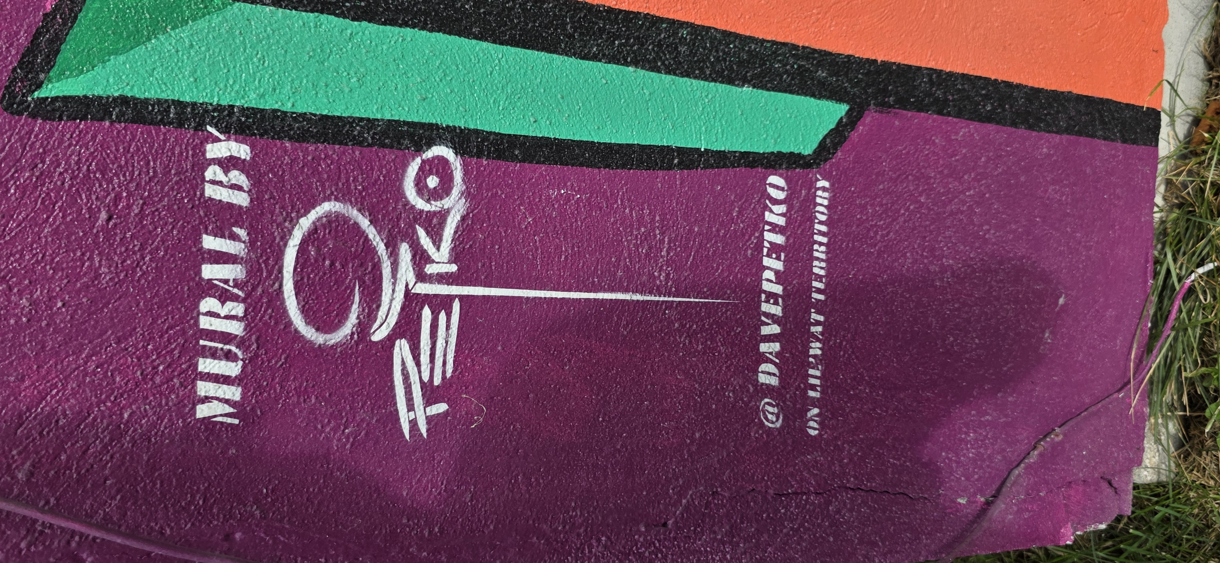 mural in Pemberton by artist unknown.