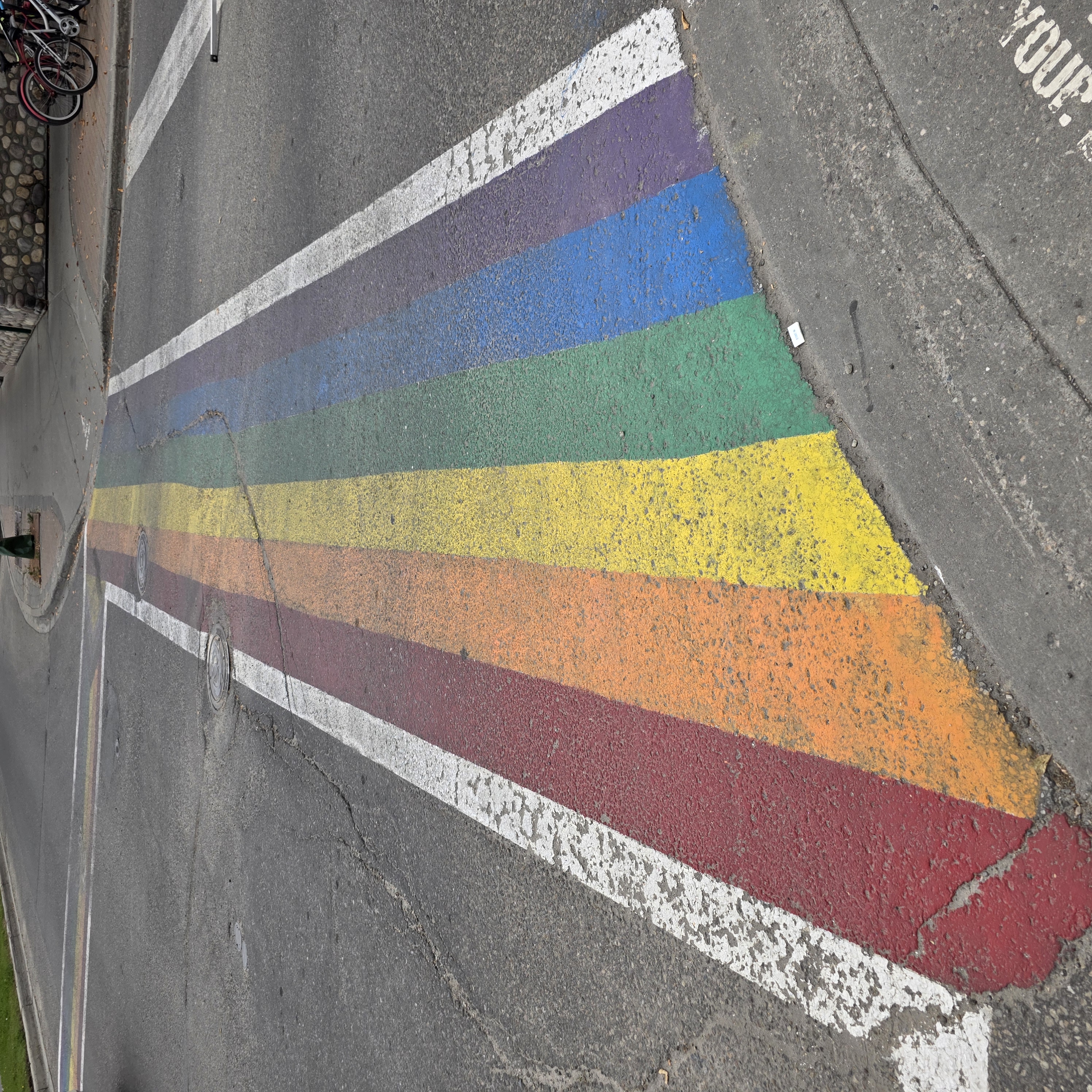 mural in Jasper by artist unknown.