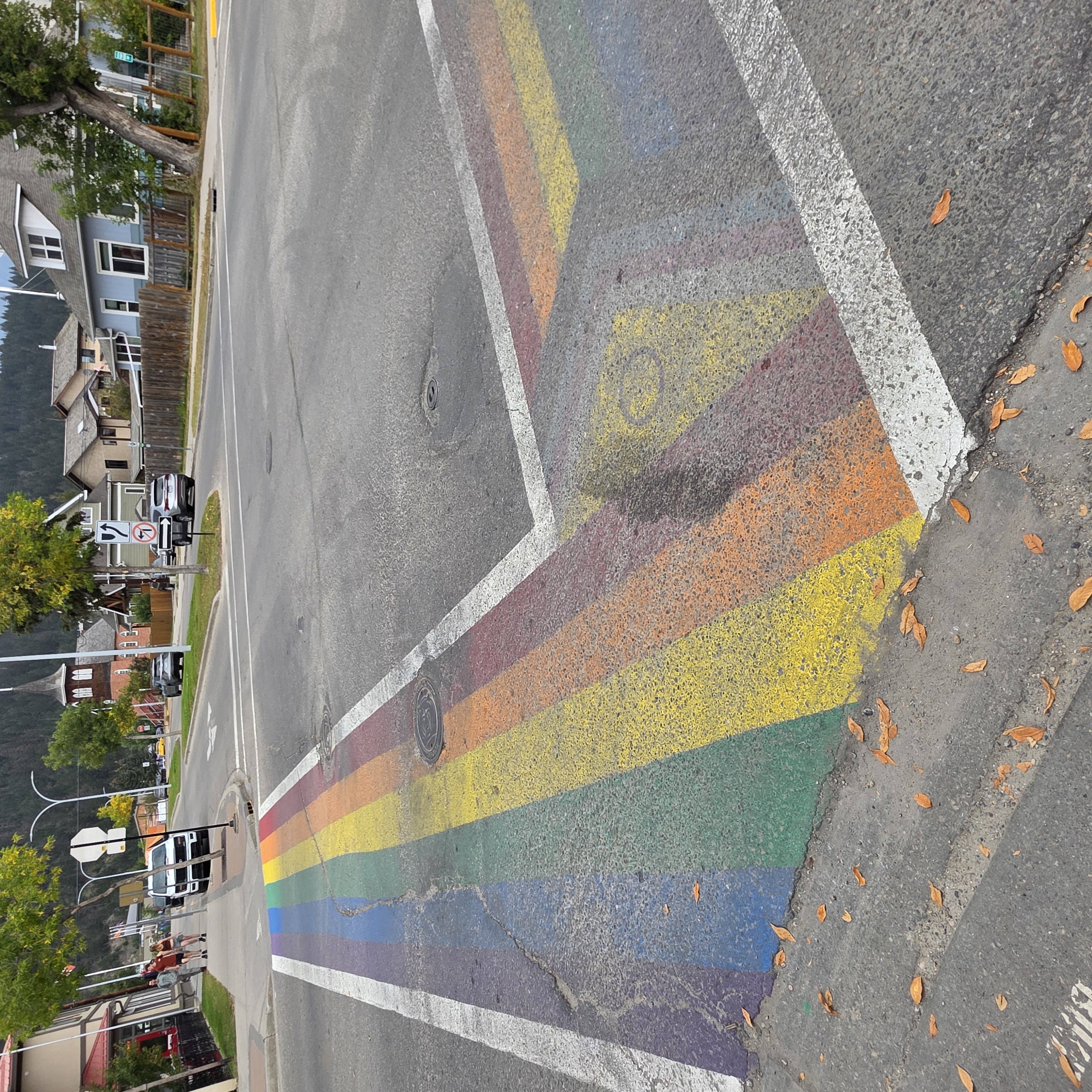 mural in Jasper by artist unknown.