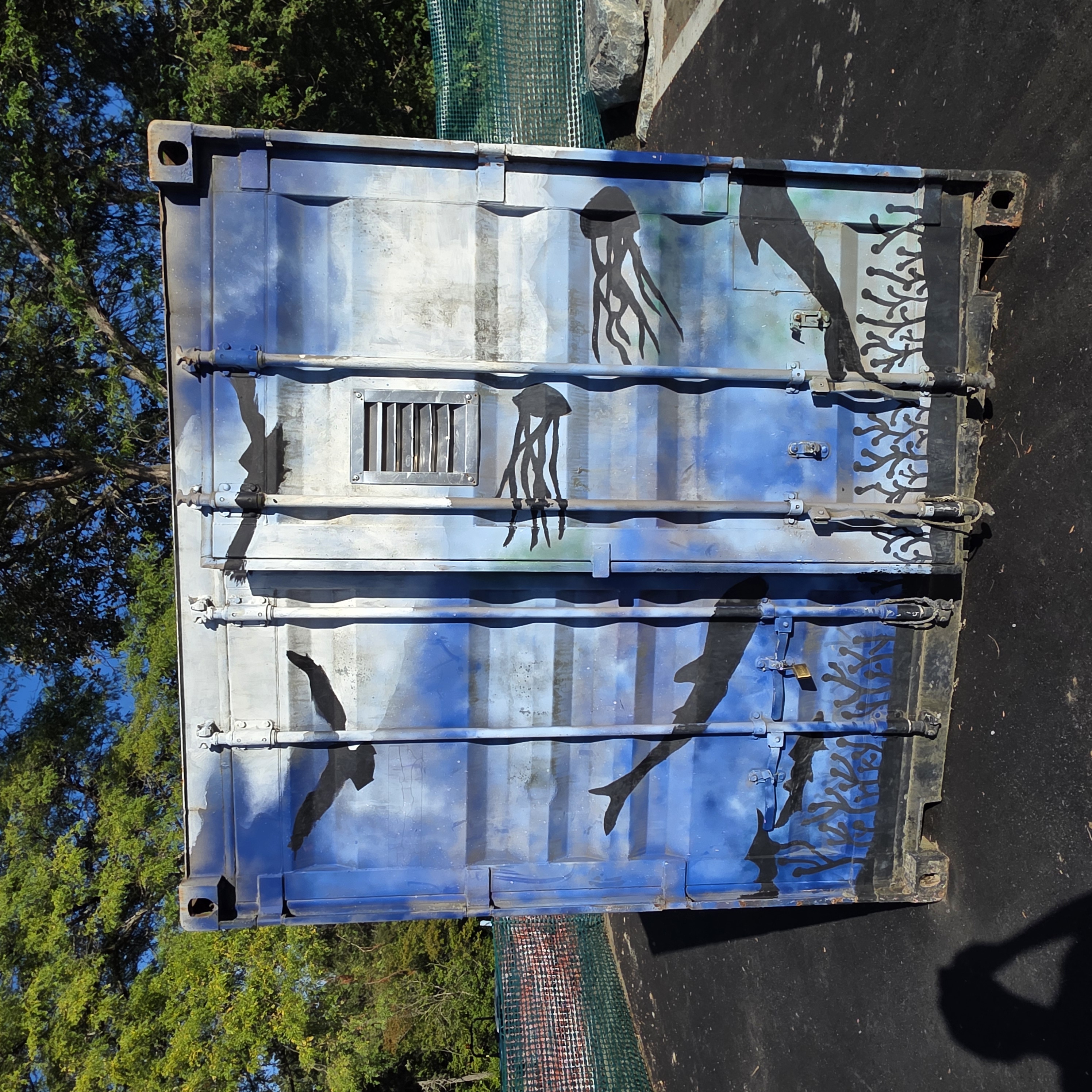 mural in Vancouver by artist unknown.