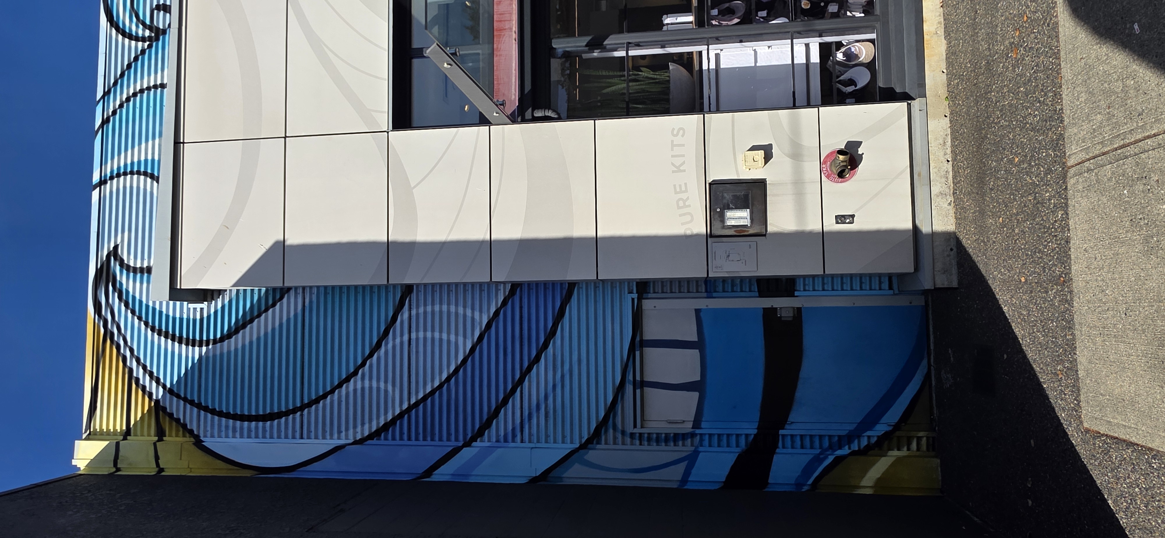 mural in Vancouver by artist unknown.