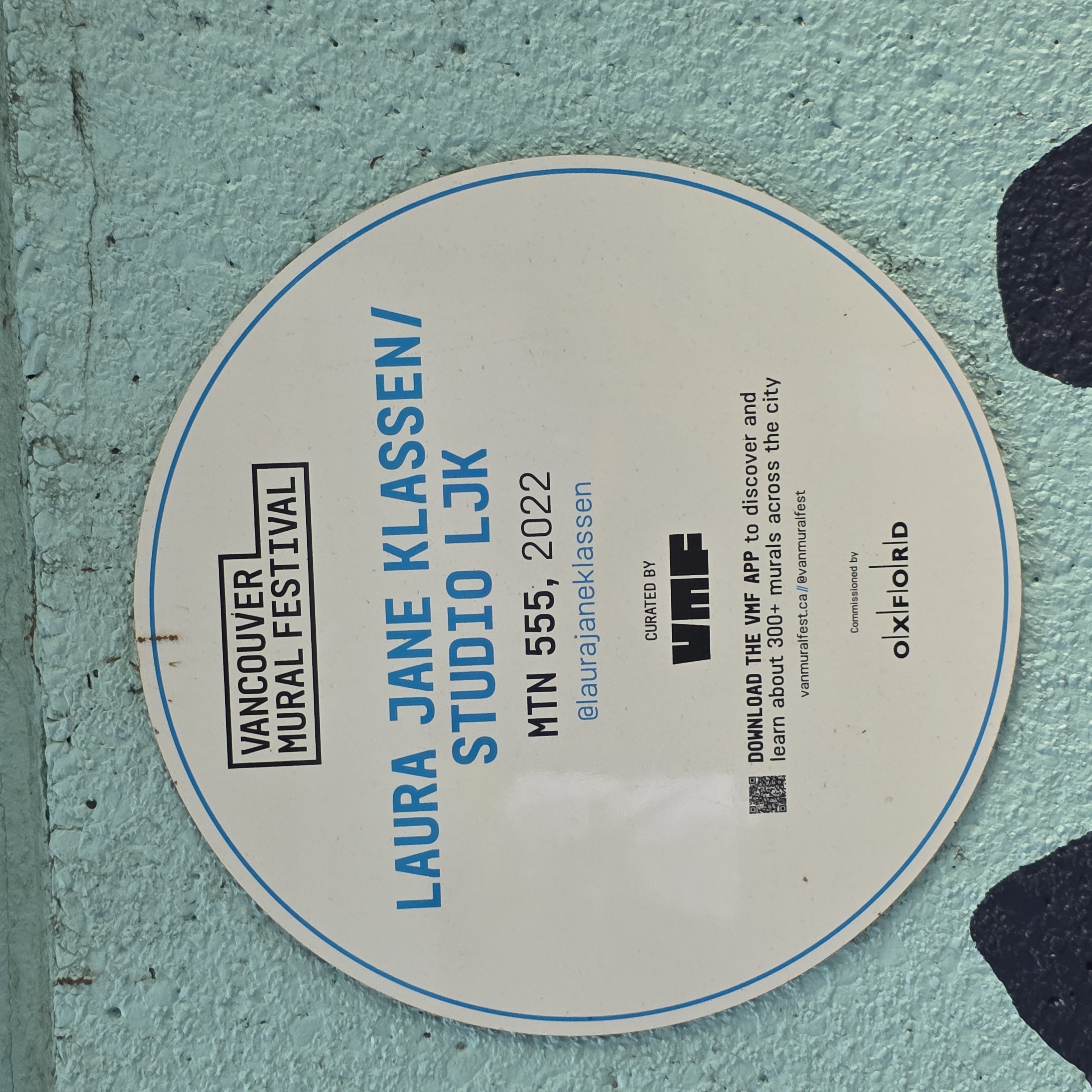 mural in Vancouver by artist Laura Jane Klassen.