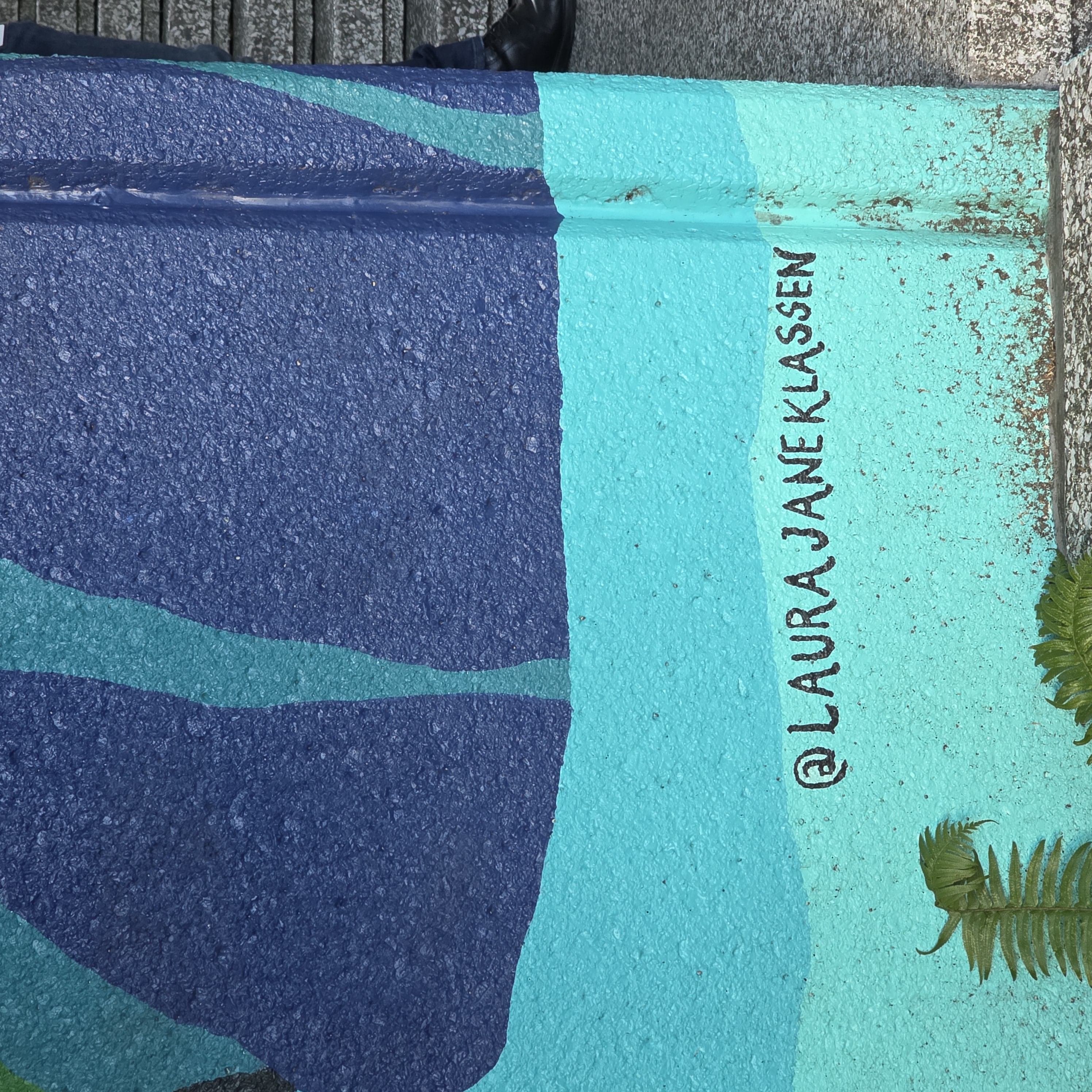 mural in Vancouver by artist Laura Jane Klassen.