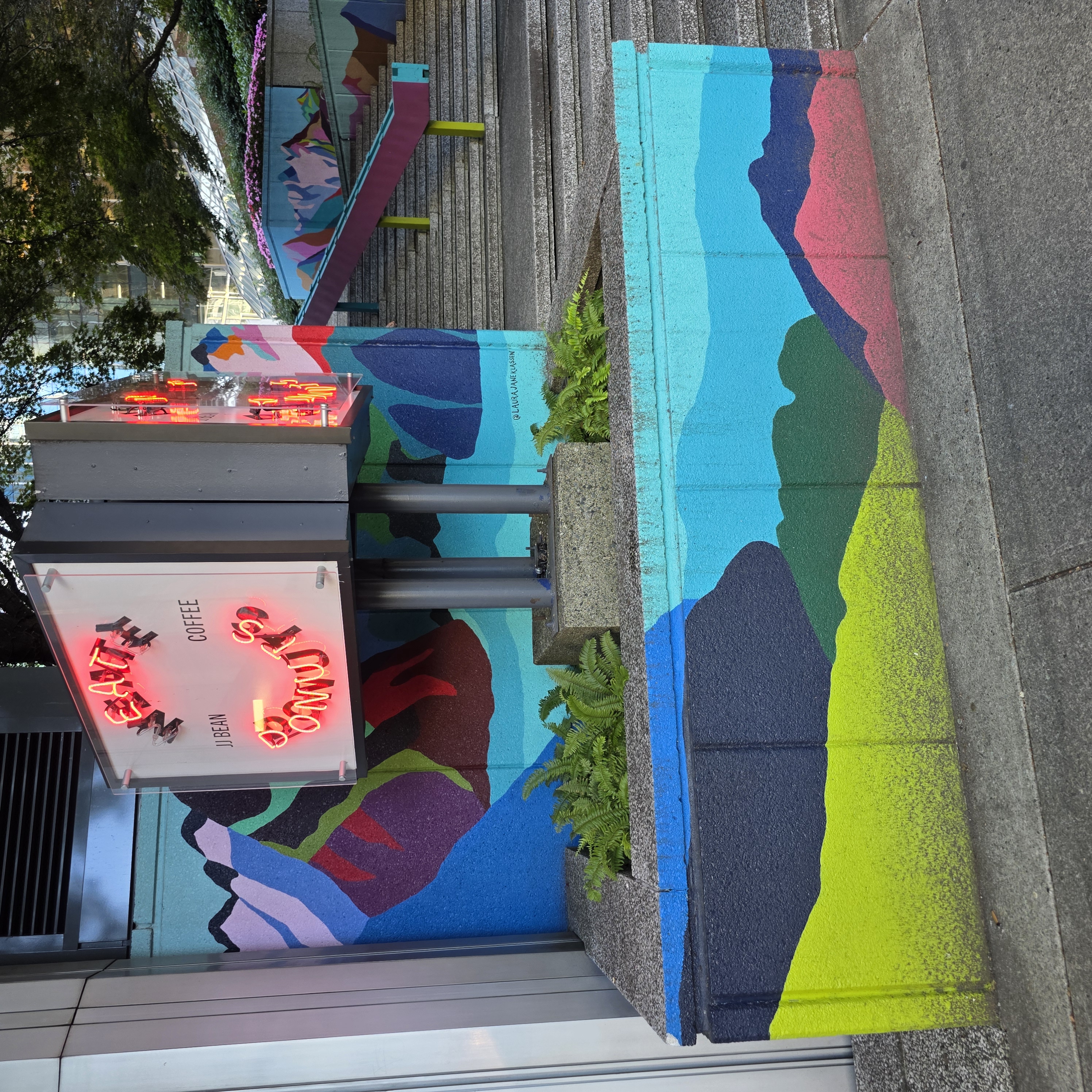 mural in Vancouver by artist Laura Jane Klassen.