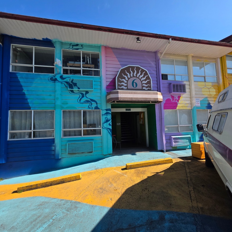 mural in Vancouver by artist unknown.