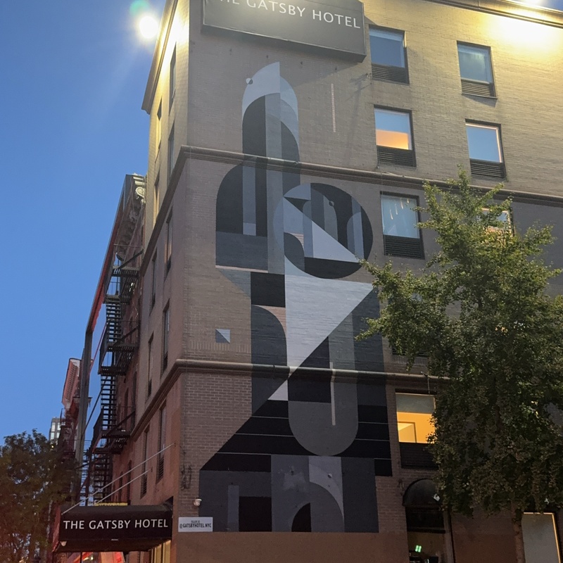 mural in New York by artist Rubin.