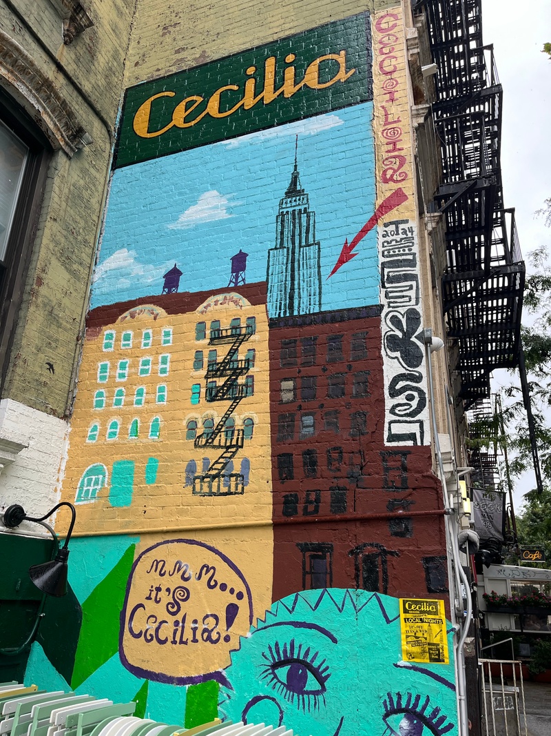 mural in New York by artist unknown.