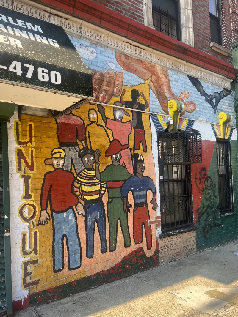 mural in New York by artist unknown.