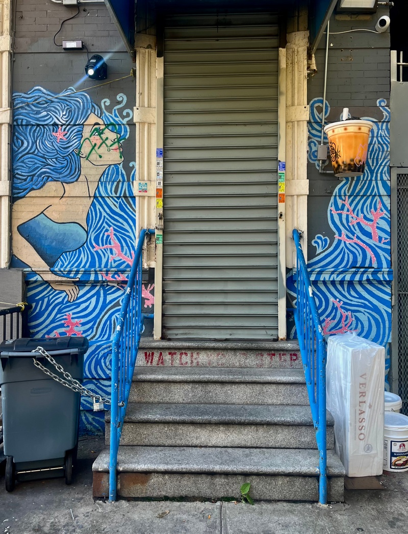 mural in New York by artist unknown.