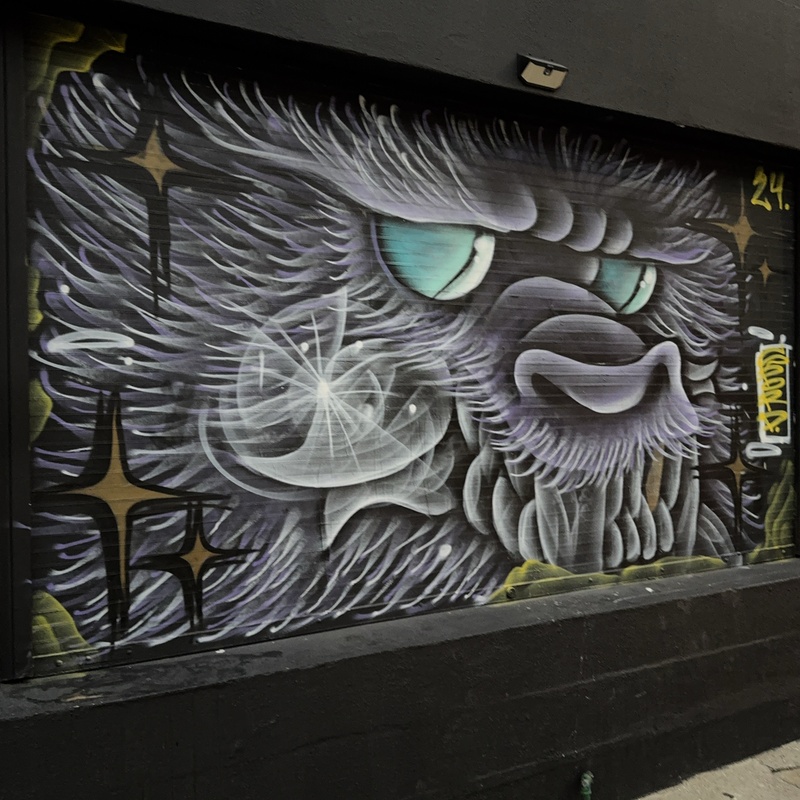 mural in San Francisco by artist unknown.