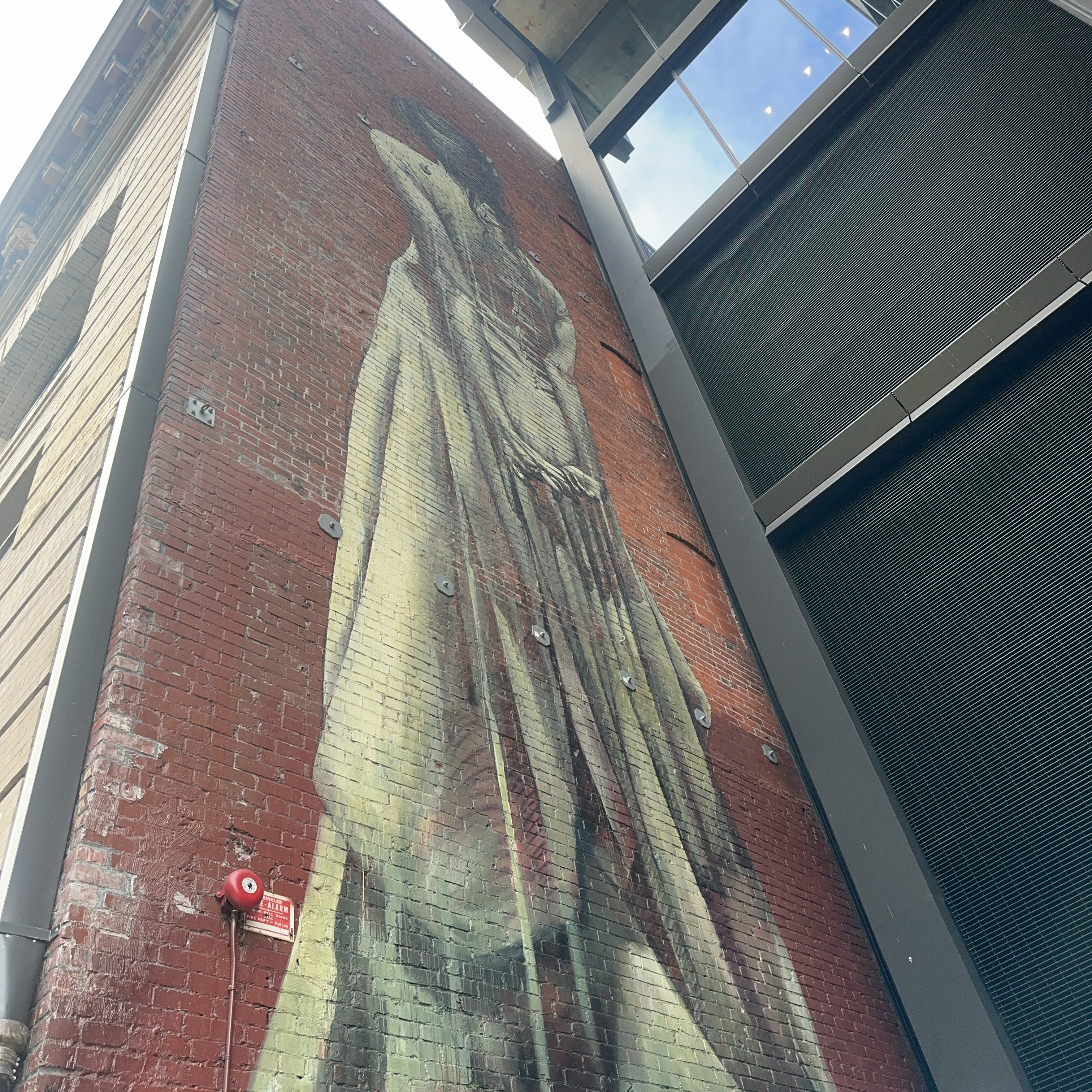 mural in Portland by artist Faith XLVII.