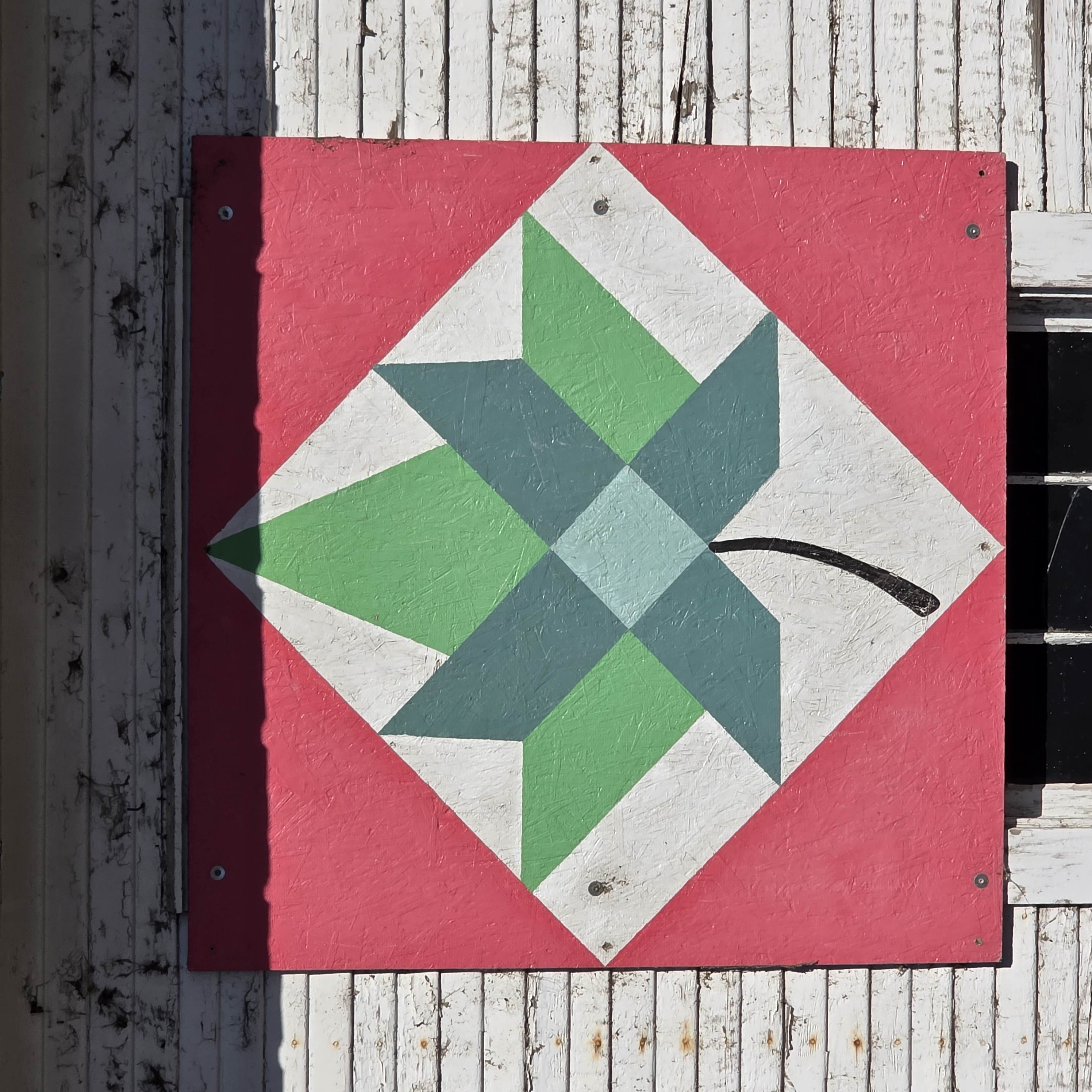 mural in Tulelake by artist unknown.