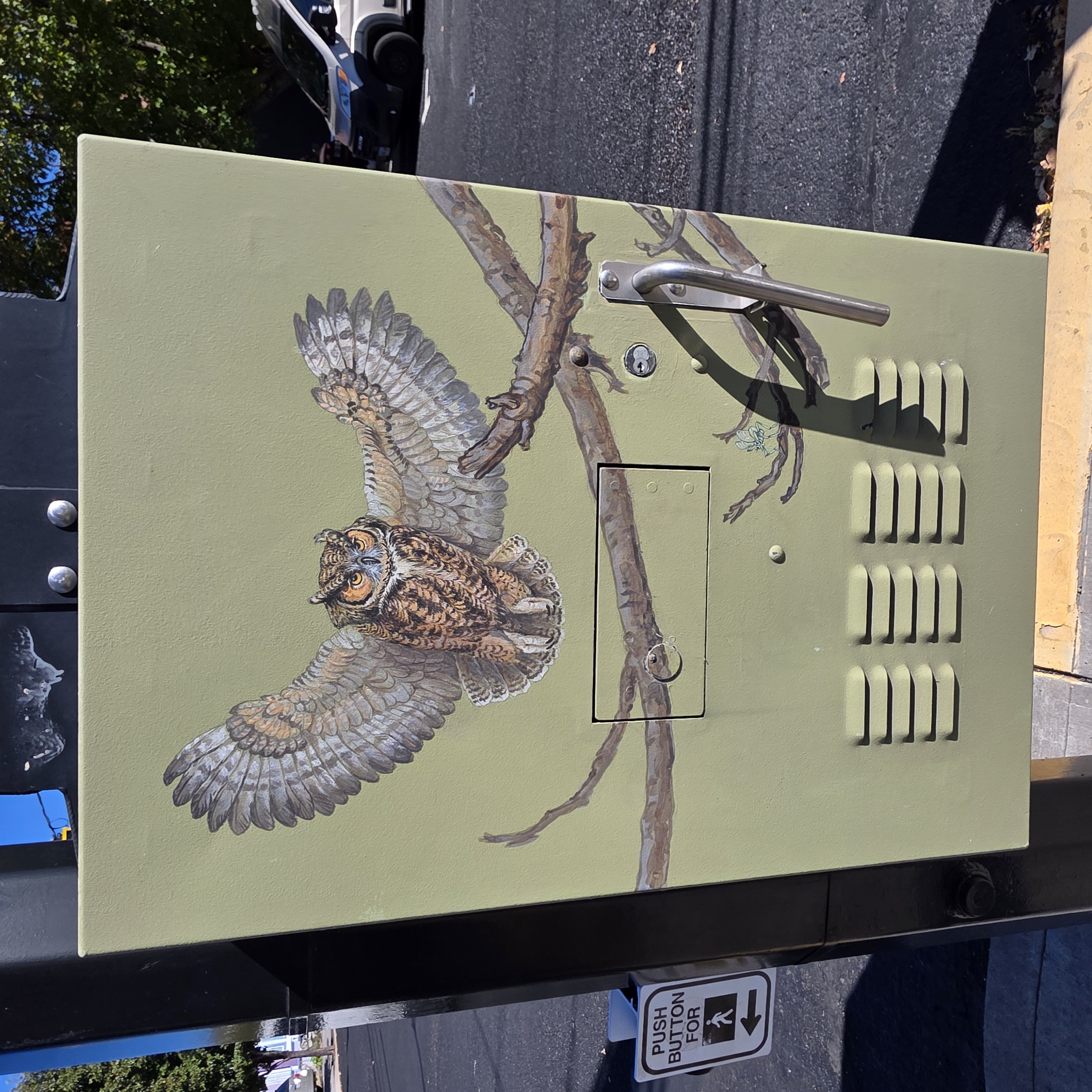 mural in Klamath Falls by artist unknown.