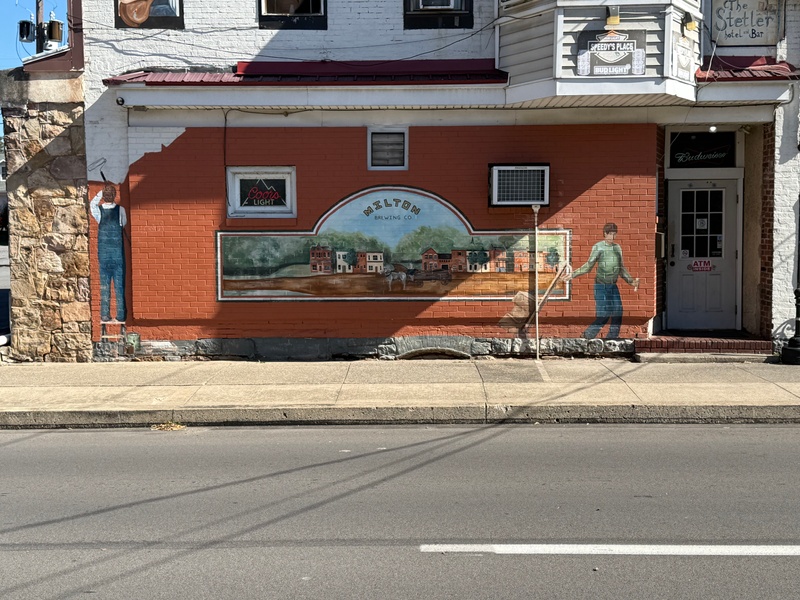 mural in Milton by artist unknown.