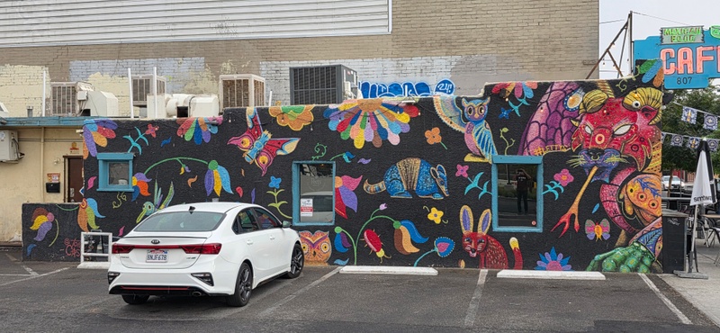 mural in Las Vegas by artist unknown.