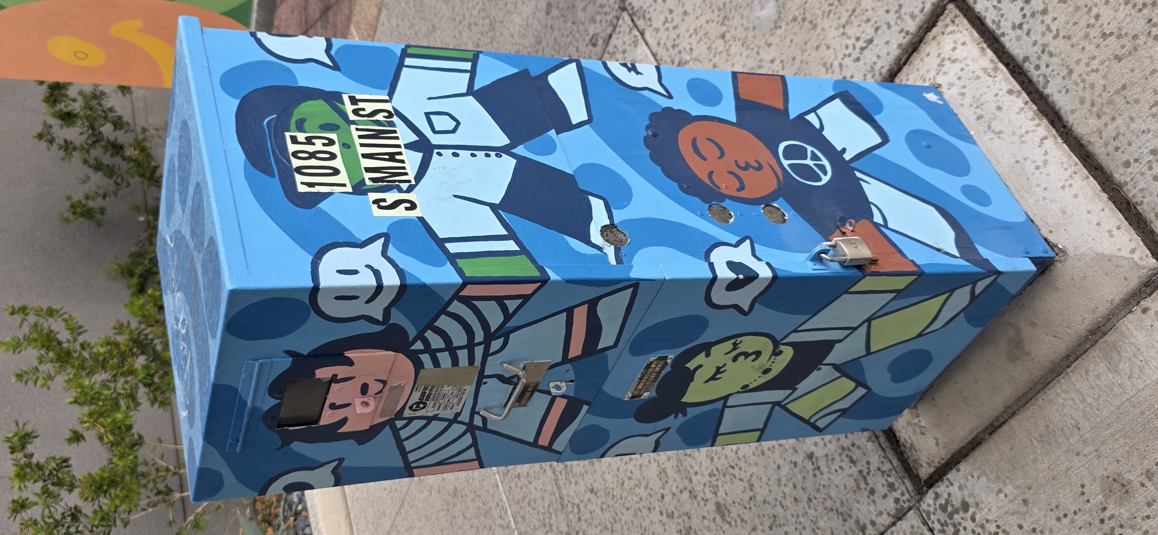 mural in Las Vegas by artist unknown.