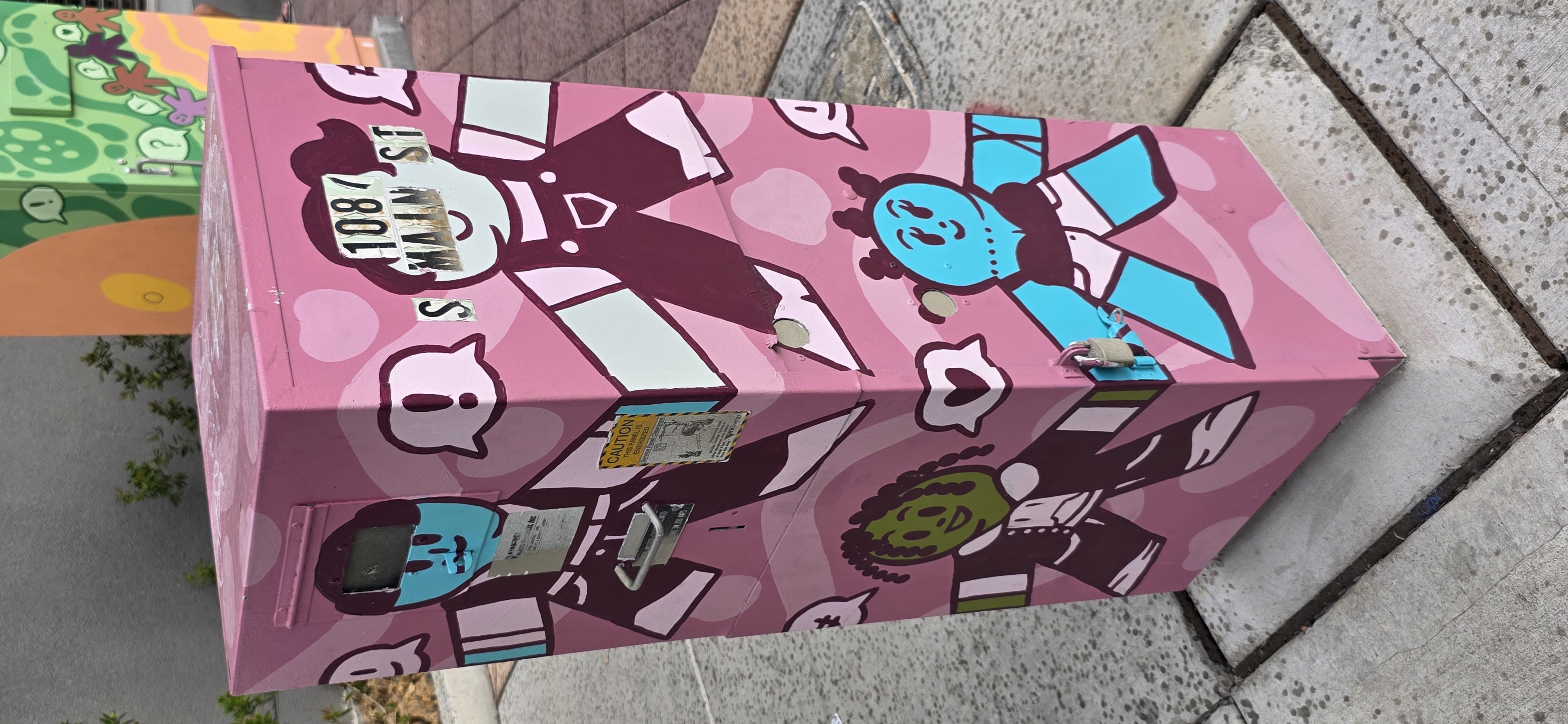 mural in Las Vegas by artist unknown.