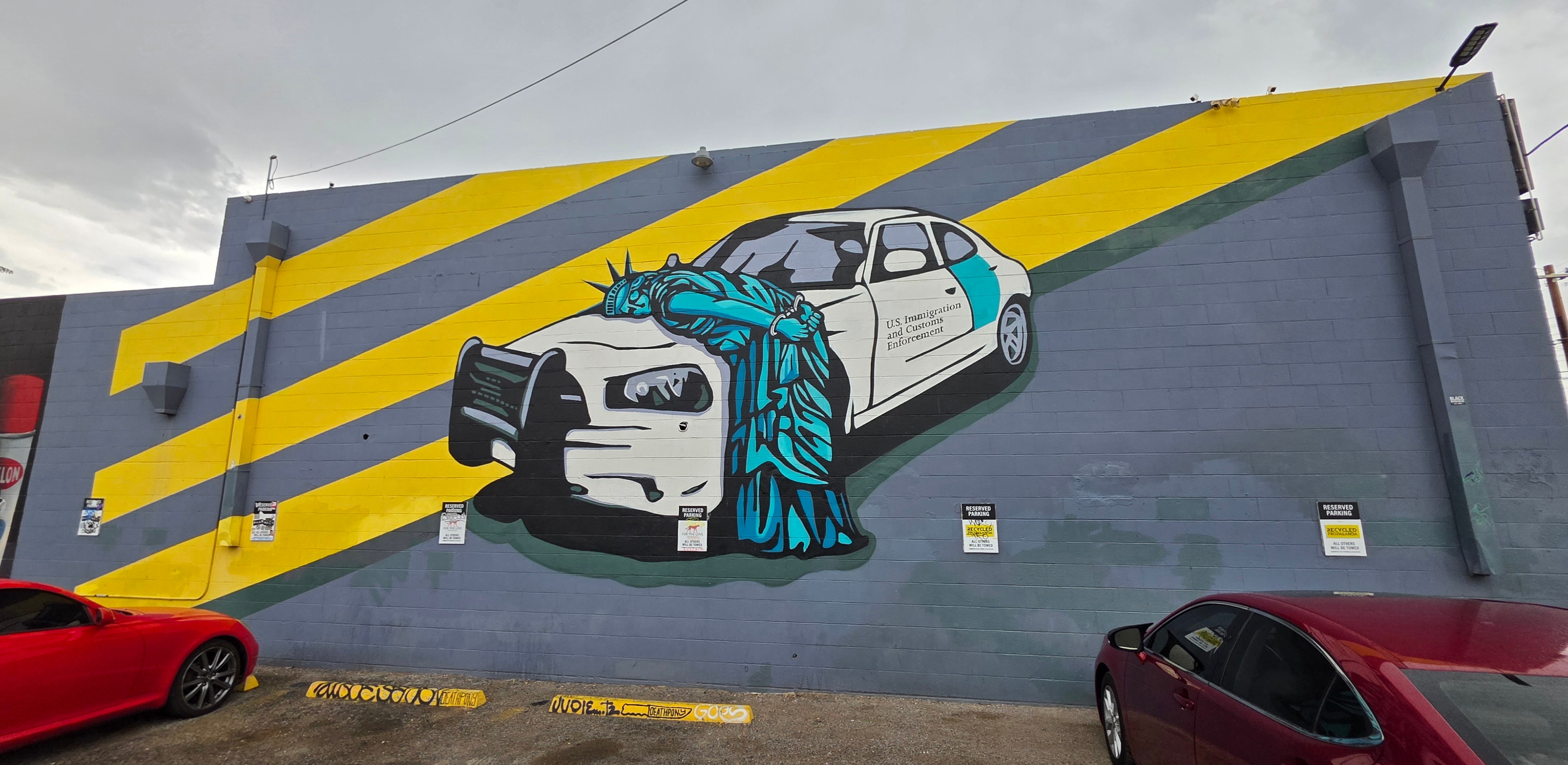 mural in Las Vegas by artist unknown.