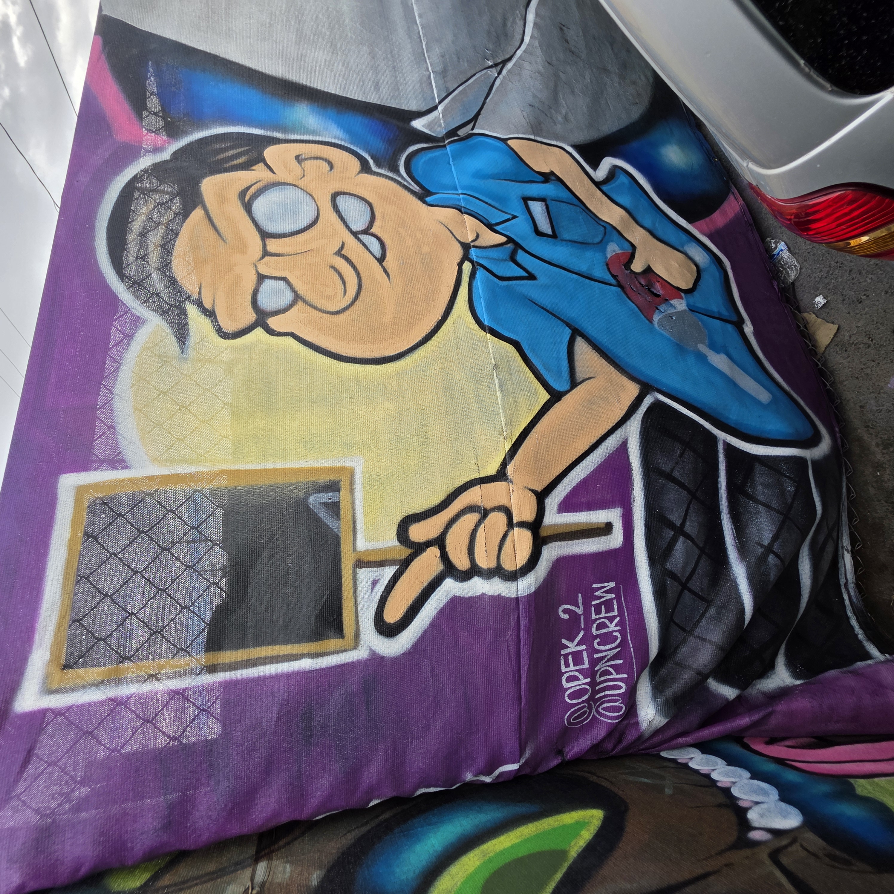 mural in Las Vegas by artist unknown.