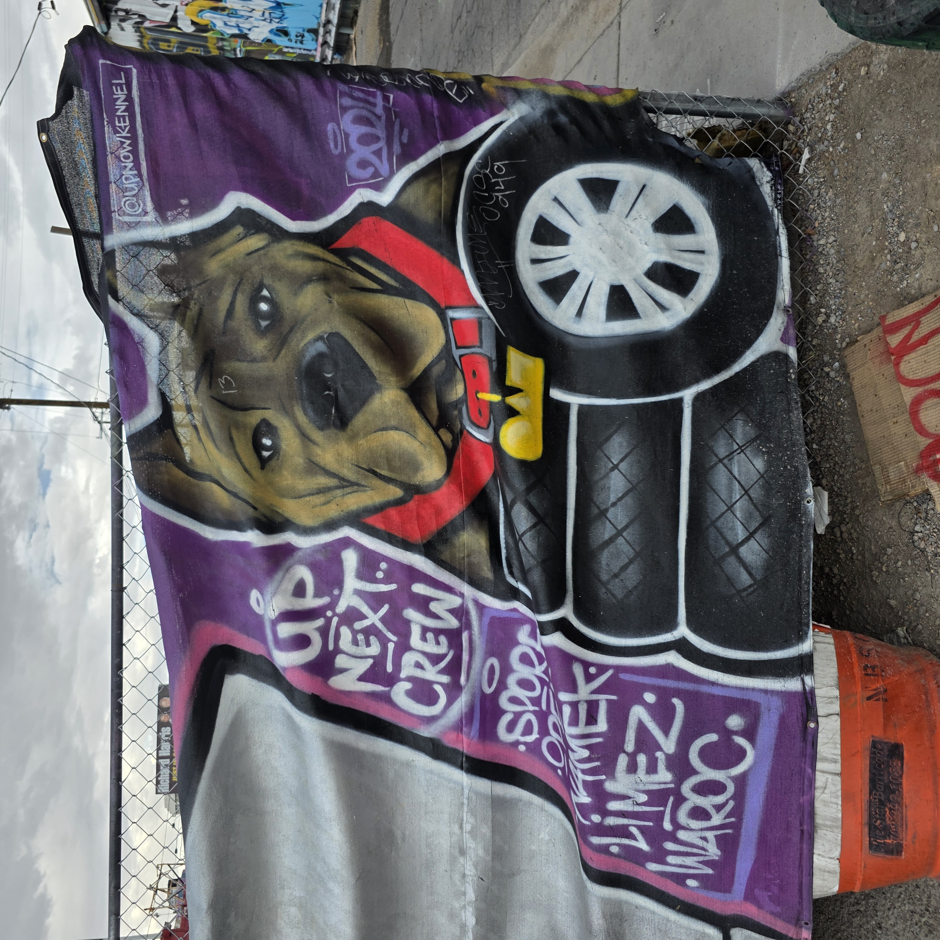 mural in Las Vegas by artist unknown.