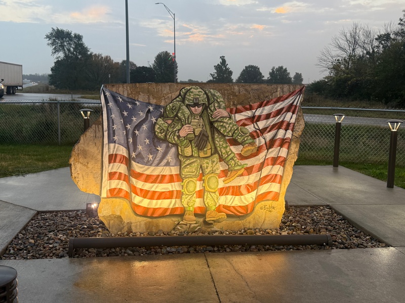 mural in Newton by artist unknown.