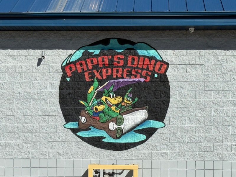 mural in Vernal by artist unknown.