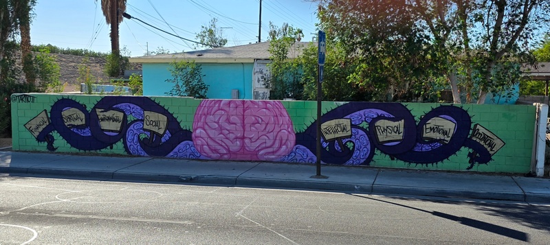 mural in El Centro by artist unknown.