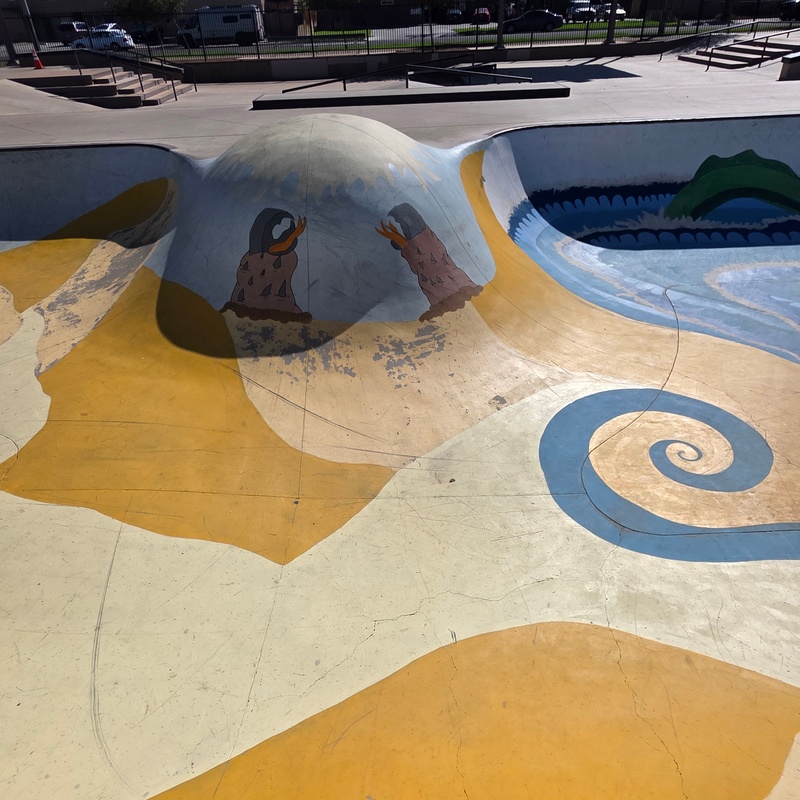 mural in El Centro by artist unknown.