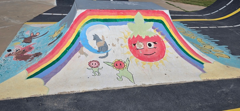 mural in Calipatria by artist unknown.