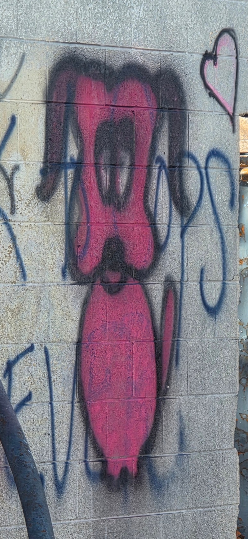 mural in Mecca by artist unknown.