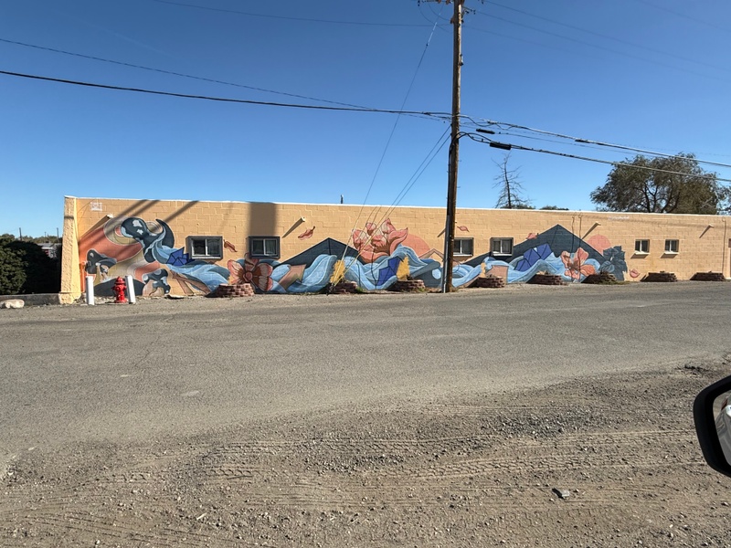mural in Fernley by artist unknown.