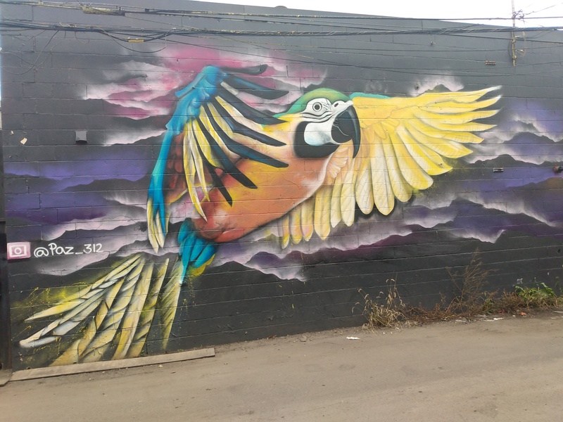 mural in Chicago by artist Christian Paz.