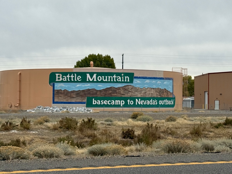 mural in Battle Mountain by artist unknown.