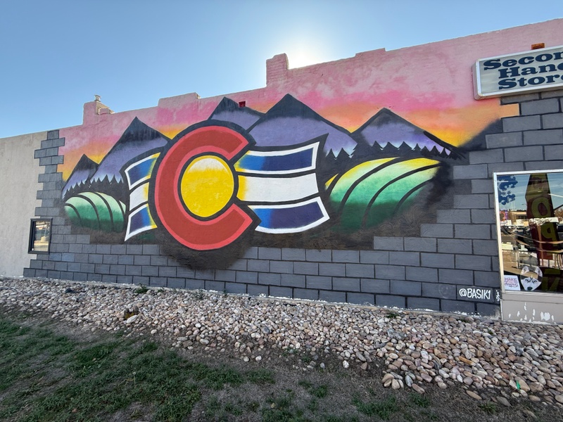 mural in Greeley by artist unknown.